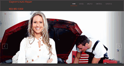 Desktop Screenshot of claytonsautorepair.com